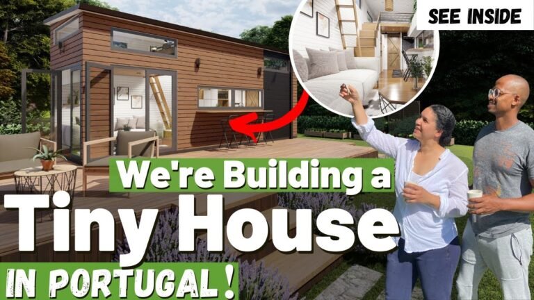 We're Building a Tiny House in Portugal! Follow Our Build: Episode #1 (We Retired Early To Do THIS!)