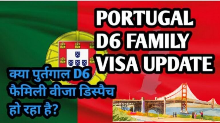 Portugal D6 Visa For Indian | Portugal Immigration Update 2022 | Portugal D6 Visa Dispatch | D6 Visa