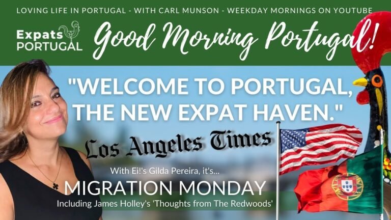 Portugal Migration Monday Q&A with Gilda & Carl on Good Morning Portugal! Portugal Migration Monday Q&A with Gilda & Carl on Good Morning Portugal!