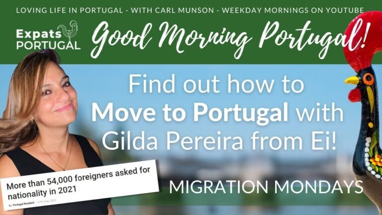 Portugal Migration Monday Q&A with Gilda & Carl on Good Morning Portugal!