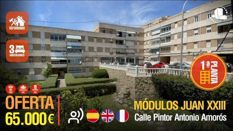 ☀️Alicante/OFERTA💰65.000€⭐️PISO REFORMADO/CERCA A LA GRAN VÍA / PLANTA 1⭐️