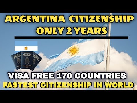 Argentina Citizenship Program Only 2 Years How To get Argentina Citizenship and Work Permit Visa