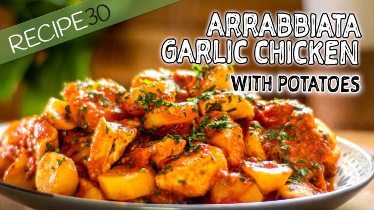 Arrabbiata Garlic Chicken with Potatoes