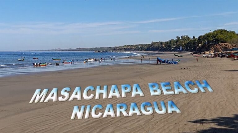 Arriving at Masachapa Beach! Beautiful Place to Visit in Nicaragua