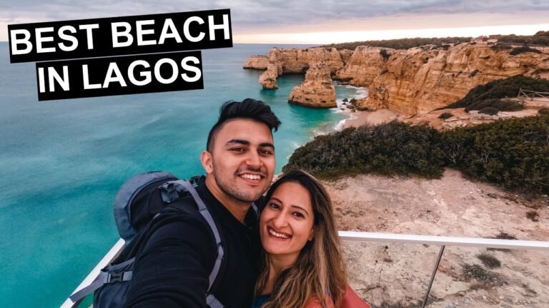 BEST BEACH IN LAGOS (can't believe this is winter weather) | Portugal Travel Vlog