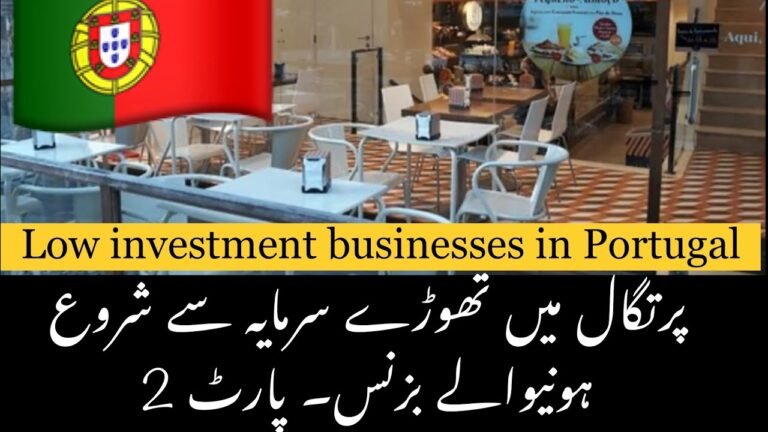 Businesses with low investment in Portugal. Part-2