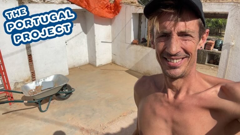 CLEANING UP THE MAIN BUILD – Portuguese House Renovation CLEANING UP THE MAIN BUILD – Portuguese House Renovation