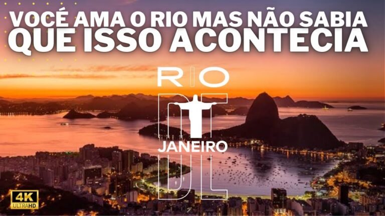 CONHEÇA o Rio de Janeiro em 4K, do ALTO e de lambuja 10 CURIOSIDADES Incríveis!!!!