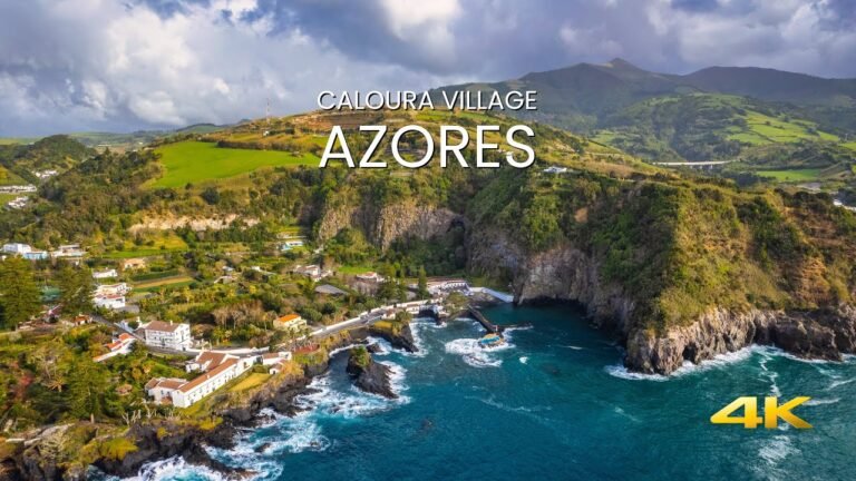 Caloura Água de Pau são Miguel Island | Azores | 4k