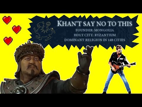 Civ 6 | You Khan't Say No To Genghis (#2 Deity ++ Mongolia Civilization VI)