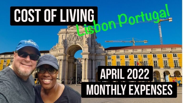 Cost Of Living In Lisbon Portugal  |  Our Monthly Expenses