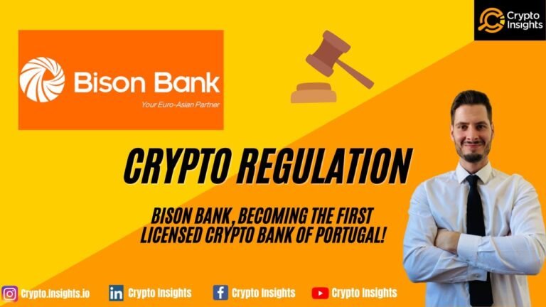 Crypto regulation in Portugal: Bison Bank received the first local crypto license!