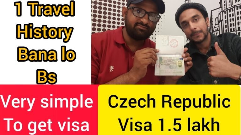 Czech Republic Visa 2022 | How to get Czech Republic visa & easy way to get Schengen visa for all