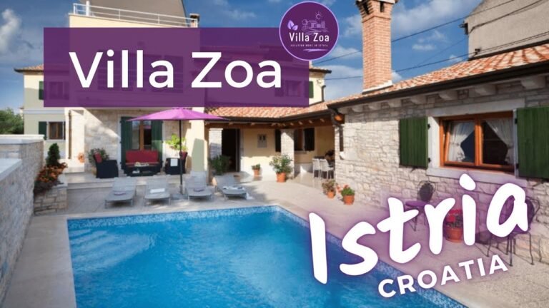 ✅ DIRECT BOOKING 📆 Villa Zoa vacation rental home with pool and sauna in Istria / Croatia.