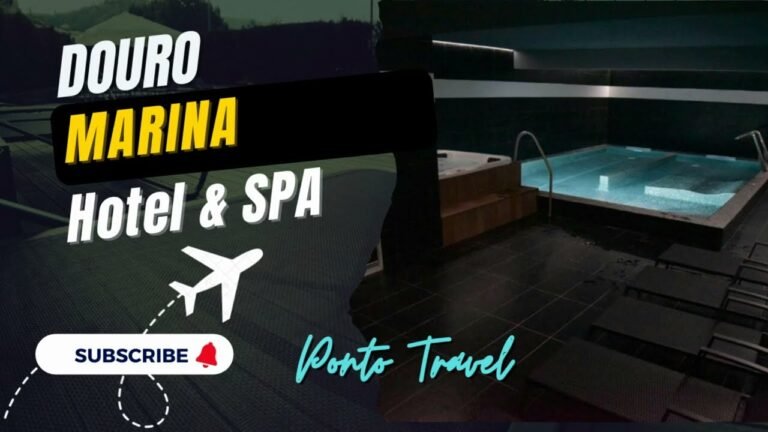 🍀Douro Marina Hotel & SPA ⭐⭐⭐⭐ pode ser uma opção! ⬇️🍀#travel #videoviral #Reservaronline