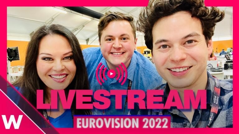 Eurovision 2022: Second rehearsals livestream from Turin (Day 5 Afternoon)