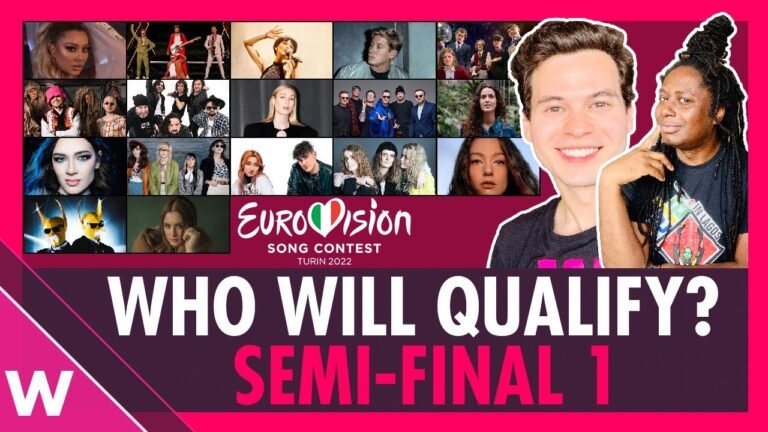 Eurovision 2022: Semi-Final 1 qualifiers prediction