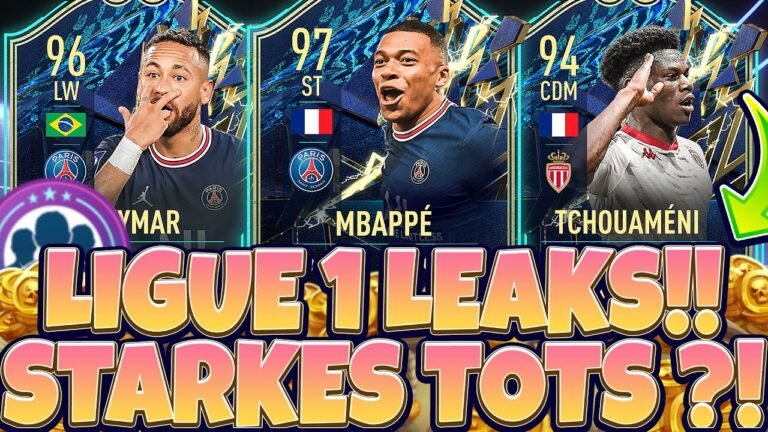 FIFA 22: KOMPLETTES LIGUE 1 TOTS GELEAKT!!🔥😍 WAS STEIGT NUN AN?!💰📈 | FIFA 22 MARKTANALYSE