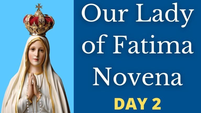 Fatima Novena – Day 2 | For: Thursday, May 5, 2022