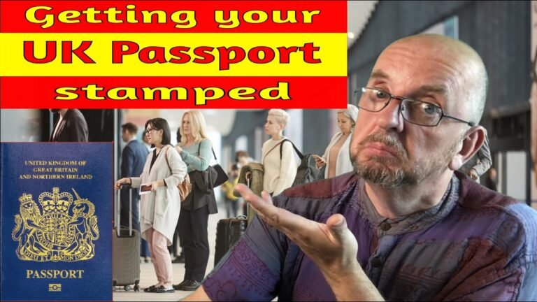 Getting your UK passport stamped when going to Spain – how important is it?