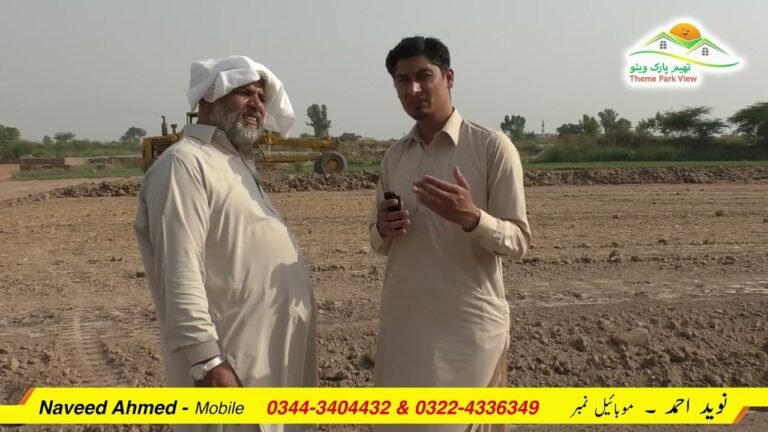 Ghosia Block plots sales started in THEME PARK VIEW SOCIETY Chung, Lahore