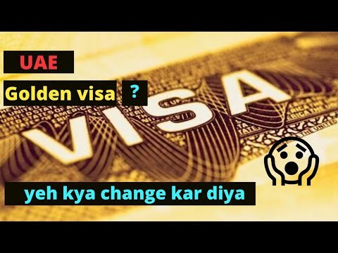 Golden visa 🔥 UAE new visa system #Shorts