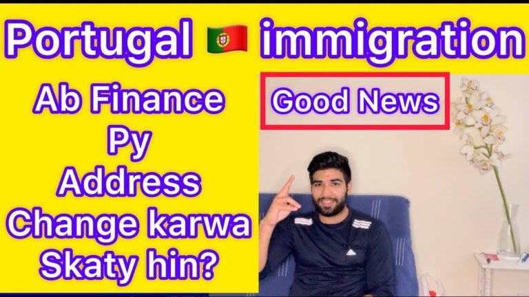 Good News For Change The Address In Finance Number In Portugal – Portugal Immigration 🇵🇹