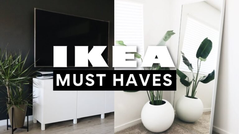 HIGH END IKEA MUST HAVES FOR A MINIMAL HOME! AFFORDABLE HOME DECOR!