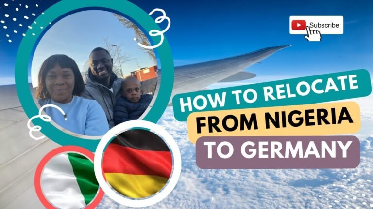 HOW TO RELOCATE TO GERMANY | RELOCATING FROM NIGERIA TO GERMANY | BLUE CARD AND FAMILY REUNION VISA