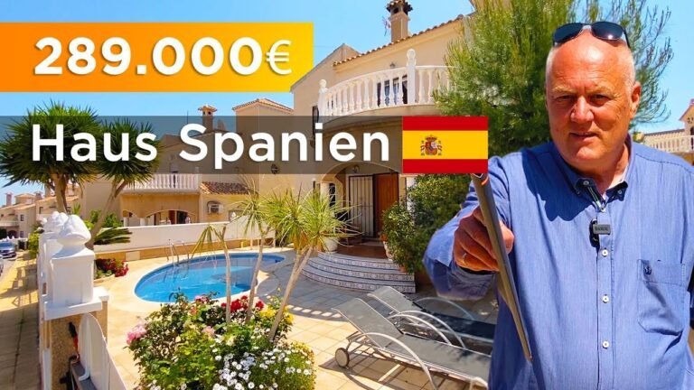 Haus Spanien 🏡🌞 Villa mit privatem Pool im Golfbereich von Orihuela Costa