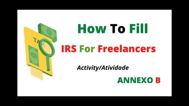 How To Fill/Declare IRS If You Are A Freelancer – English || Portugal