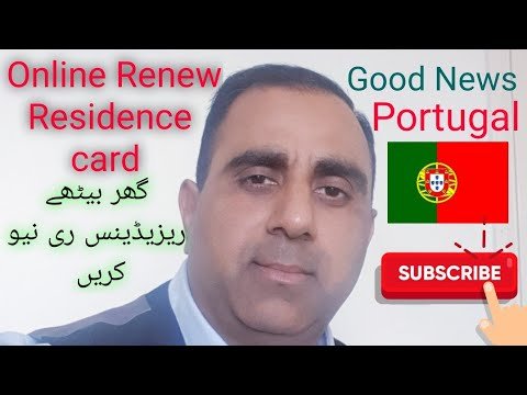 How to do online renew Residence card in Portugal | Traveler777