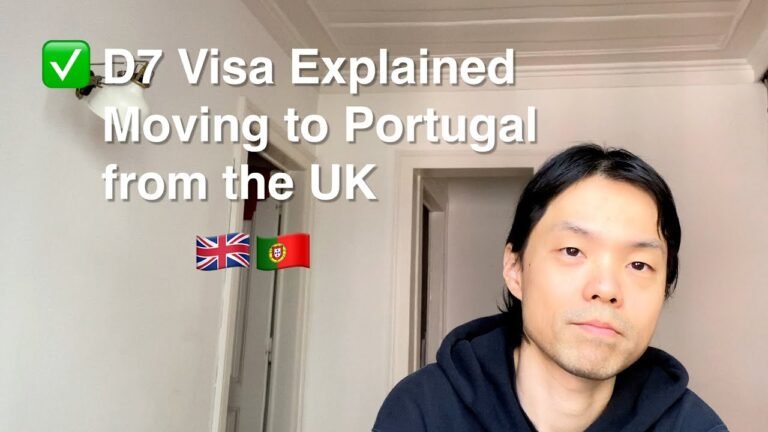 How to get D7 Visa 2022 for Digital nomads | Moving from UK to Portugal