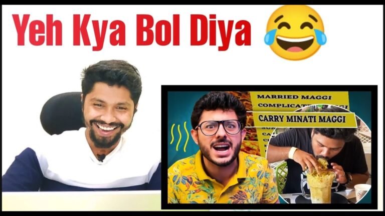 Indian Food Magic | Carryminati New Video | Carryminati new roast video 2022 | THE END REACTION 🔥🔥🔥🔥