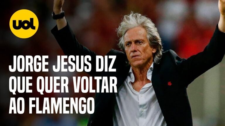 JORGE JESUS diz que QUER VOLTAR ao FLAMENGO e SÓ espera ATÉ DIA 20 | Renato Maurício Prado