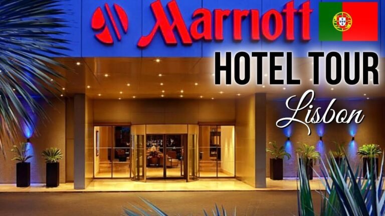 LISBON 🇵🇹 MARRIOTT BONVOY HOTEL TOUR, Portugal 2021 (Hotel Room,  Facilities and Amenities)