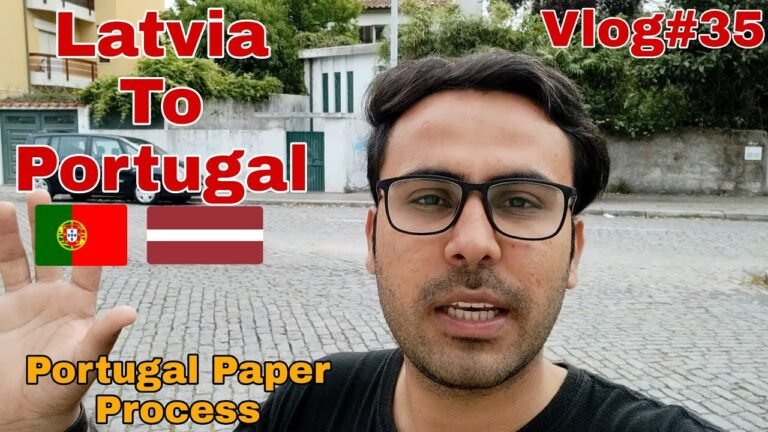 Latvia to Portugal|Portugal Paper Process 2022|Study In Latvia|Latvia|Portugal work permit visa