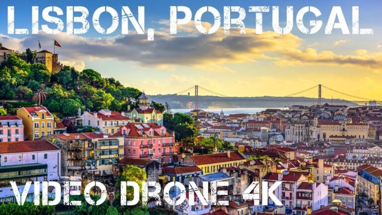 Lisbon drone video 4k | Portugal 2022 |