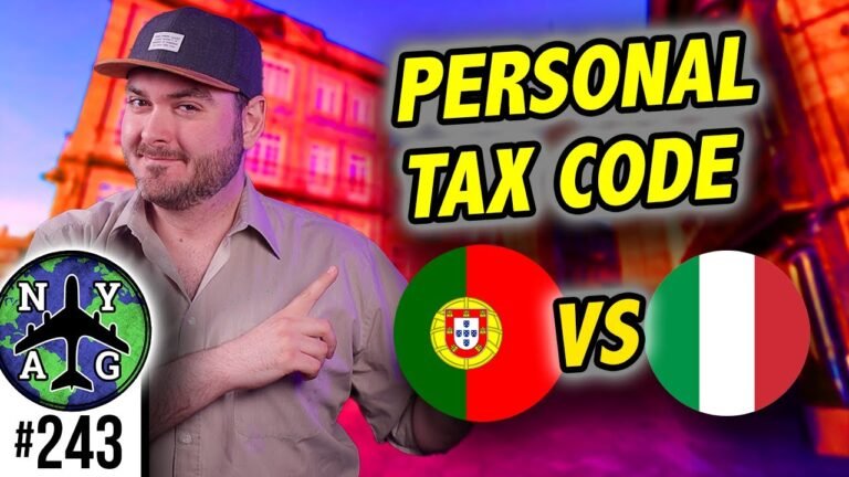 Living in Portugal vs Italy – Personal Tax Codes (Italian Codice Fiscale vs Portuguese NIF)