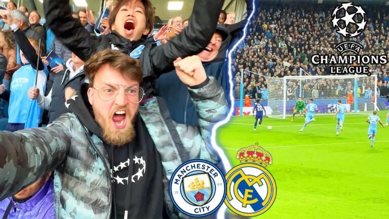 Man City vs. Real Madrid 4-3 – UCL Stadionvlog | UNFASSBARES SPIEL 🔥 | ViscaBarca