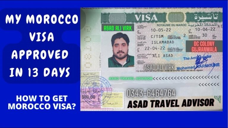 My Morocco Visa Approved in 13 Days ☑️🇲🇦 | Complete Process | Morocco Visa on Pakistani Passport