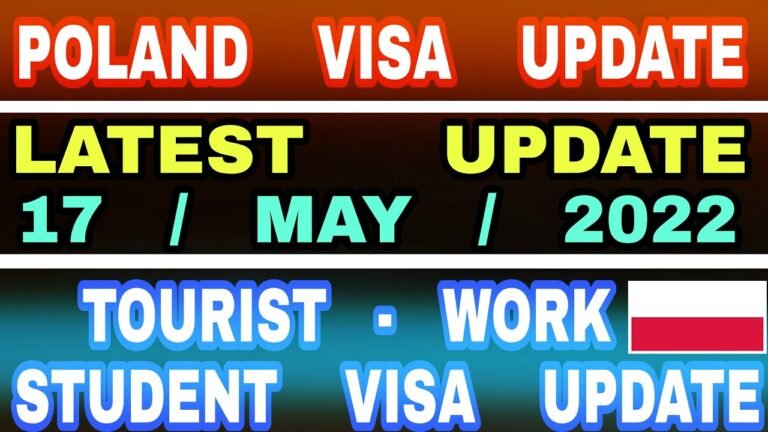 Poland Visa Update | Poland Visa For Indian | Poland Visa Appointment |Poland Embassy Delhi | Poland