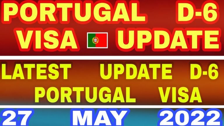 Portugal Immigration Update 2022 | Portugal D6 Visa For Indian | Portugal Visa For Indian | Portugal