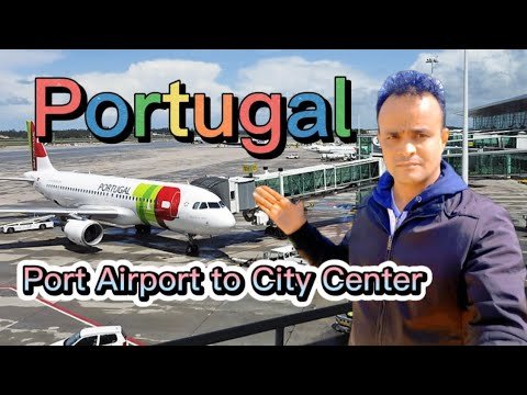 Portugal Porto Airport to City Center | Metro in Portugal !