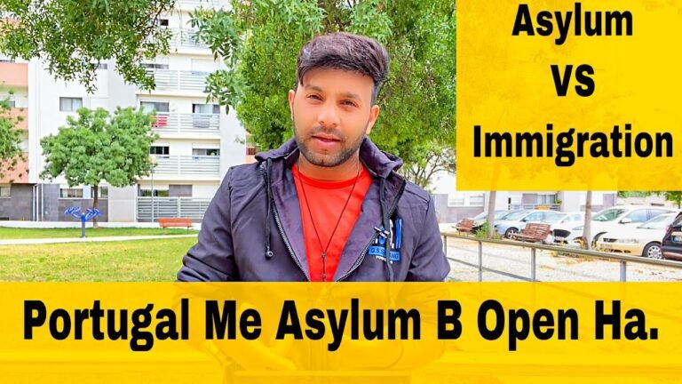 Portugal me asylum B apply kar sakte hain refugee kemp in portugal