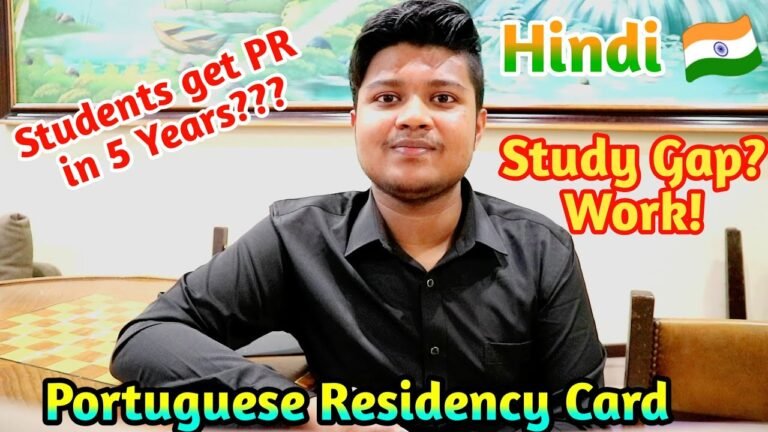 Portuguese Residency Card For Students | Hindi