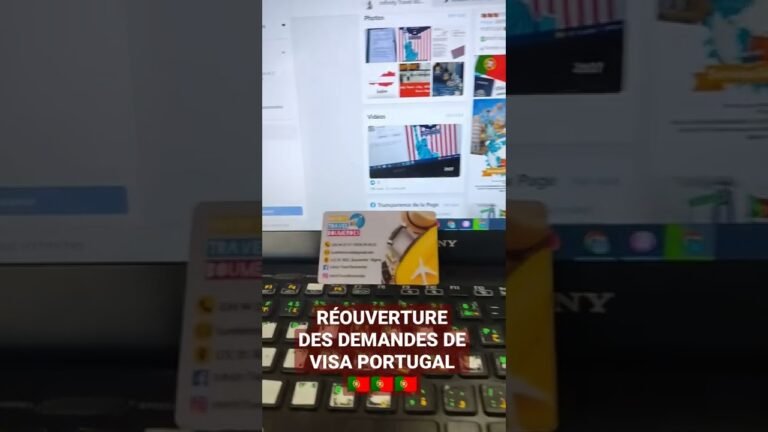RÉOUVERTURE DES DEMANDES DE VISA PORTUGAL 🇵🇹🇵🇹🇵🇹