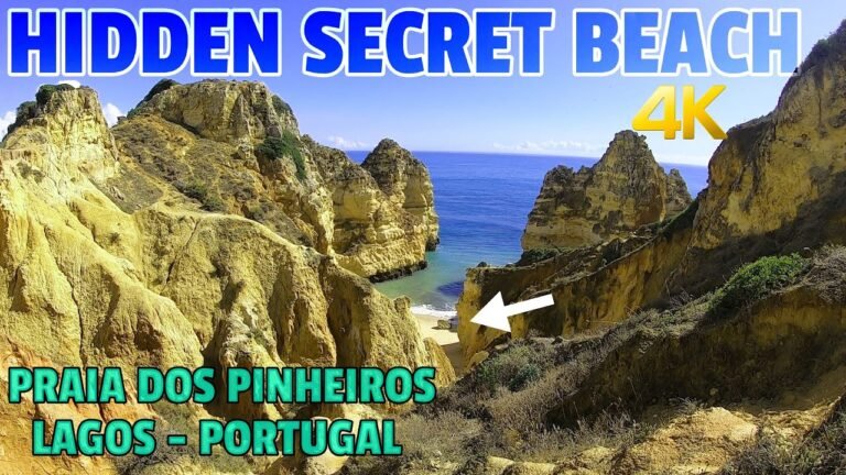 SECRET BEACH – [NUDE BEACH] PRAIA DOS PINHEIROS – LAGOS – ALGARVE – PORTUGAL 2021 4K