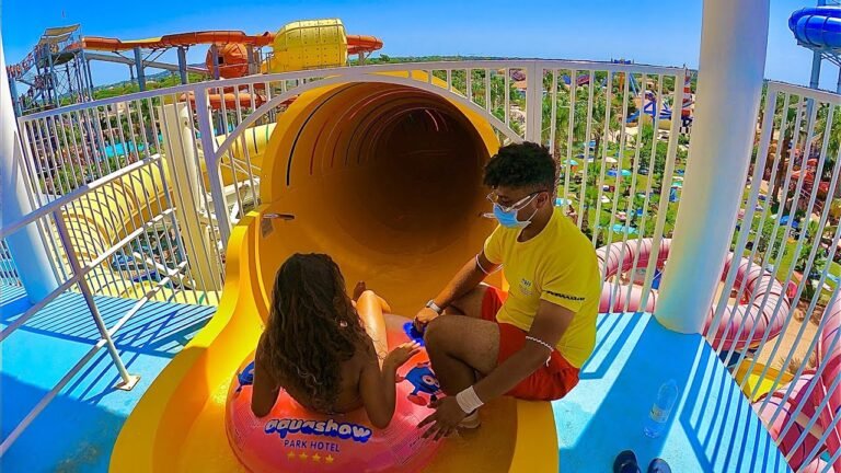 Shark Water Slide at Aquashow Park