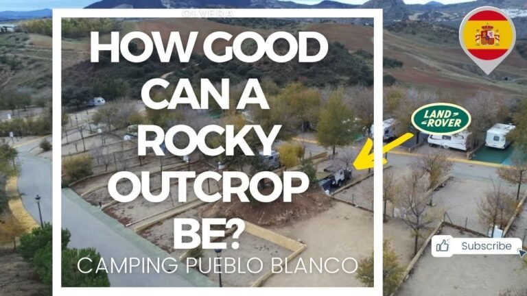 Somewhere in the Andalusian Highlands👍| Camping Pueblo Blanco | Road Trip Europe # 38